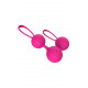 Заказать Набор розовых вагинальных шариков PLEASURE BALLS   EGGS DUO BALL SET