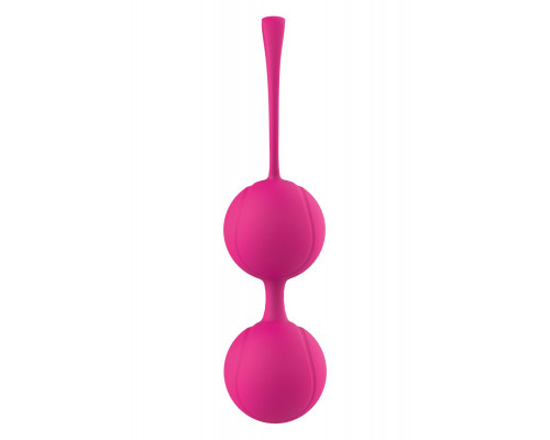 Заказать Набор розовых вагинальных шариков PLEASURE BALLS   EGGS DUO BALL SET