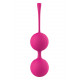 Заказать Набор розовых вагинальных шариков PLEASURE BALLS   EGGS DUO BALL SET