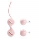 Заказать Нежно-розовые вагинальные шарики на сцепке Kegel Tighten Up I