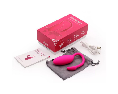 Заказать Розовый вагинальный стимулятор Flamingo