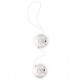 Заказать Серебристые шарики VIBRATONE DUO BALLS SILVER BLISTERCARD