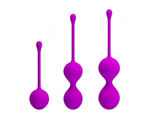 Заказать Набор лиловых вагинальных шариков Kegel Ball