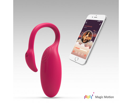 Заказать Розовый вагинальный стимулятор Flamingo