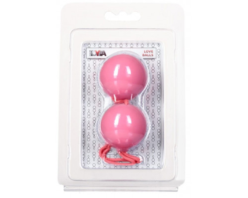 Розовые вагинальные шарики BI-BALLS