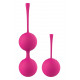 Заказать Набор розовых вагинальных шариков PLEASURE BALLS   EGGS DUO BALL SET