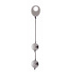 Заказать Металлические вагинальные шарики RANGE DOMINO METALLIC BALLS