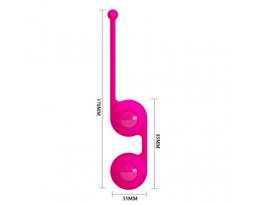 Заказать Ярко-розовые вагинальные шарики Kegel Tighten Up III