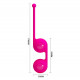 Заказать Ярко-розовые вагинальные шарики Kegel Tighten Up III