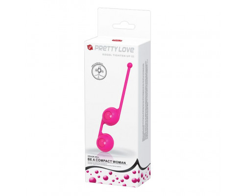 Заказать Ярко-розовые вагинальные шарики Kegel Tighten Up III