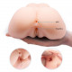 Заказать Телесный мастурбатор с 2 тоннелями Dual Vagina and Ass Veronica