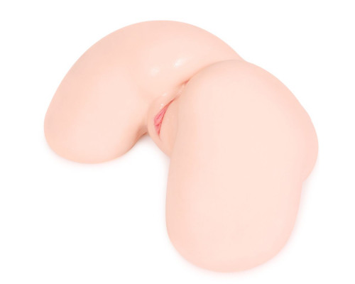 Заказать Телесный мастурбатор-полуторс Hanna Onahole 002 Real Hips с двойным слоем материала
