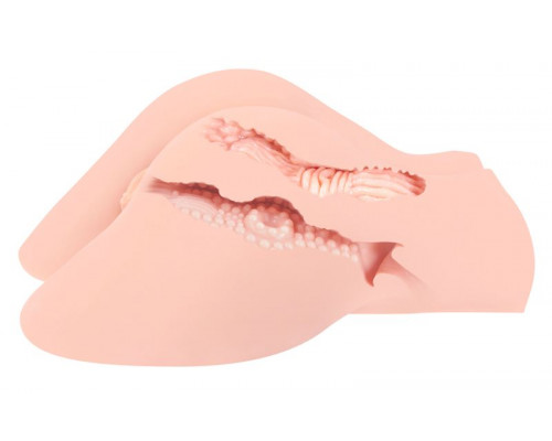 Заказать Мастурбатор-полуторс Hera Big Hip с вибрацией и ротацией