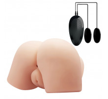 Вагина и попка с вибрацией CRAZY BULL