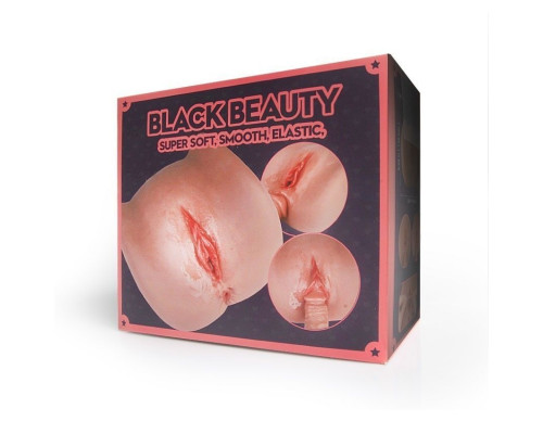 Заказать Мастурбатор Black Beauty - вагина и анус