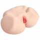 Мастурбатор-полуторс с двойным слоем материала Jenny Onahole Real Vagina