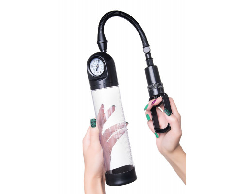 Заказать Прозрачная механическая помпа Helmer с манометром