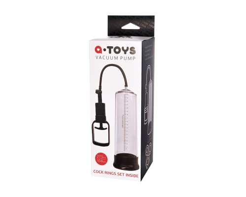 Заказать Прозрачная вакуумная помпа A-toys с уплотнительным кольцом