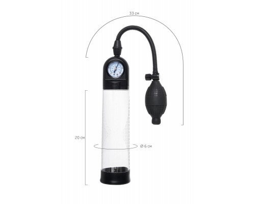 Заказать Прозрачная механическая помпа Roald с манометром