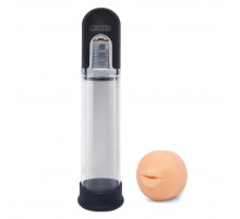 Автоматическая вакуумная помпа-мастурбатор Blowjob Auto Sucker Penis Enlarger Pump