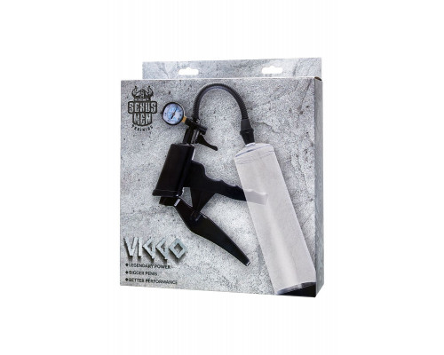 Прозрачная механическая помпа для пениса Viggo