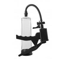 Прозрачная вакуумная помпа Pistol Penis Pump