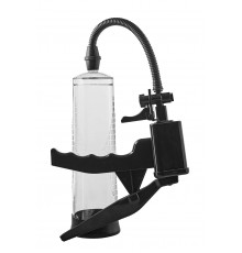 Прозрачная вакуумная помпа Pistol Penis Pump