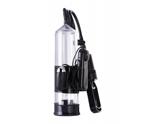 Вакуумная помпа A-toys с вибропулей и эрекционными кольцами