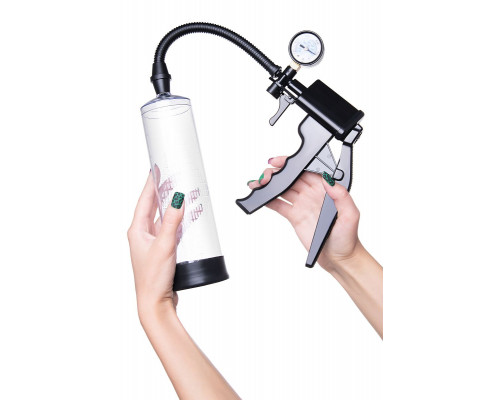 Прозрачная механическая помпа для пениса Viggo