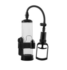 Прозрачная вакуумная помпа с вибрацией Vibrating Penis Pump