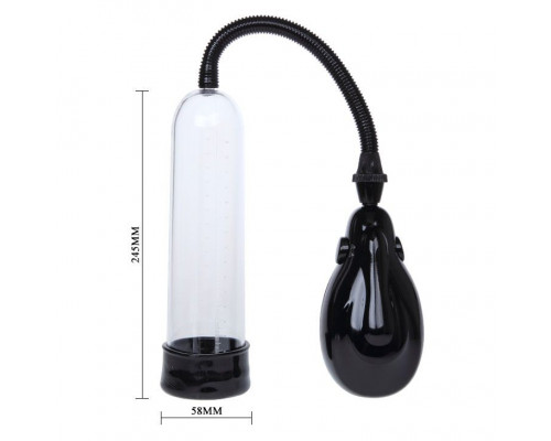 Прозрачная автоматическая помпа для пениса