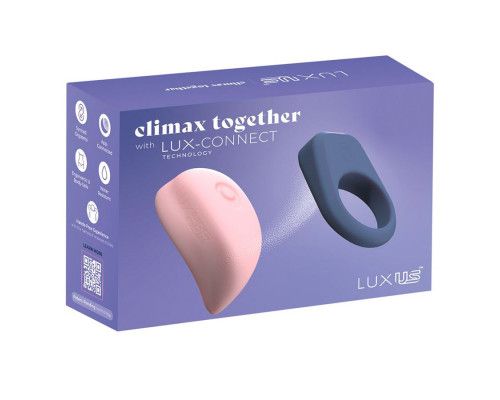 Набор Kiiroo Luxus: интерактивный вибратор LuxHer и эрекционное кольцо LuxHim