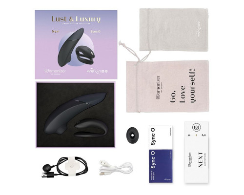Набор Lust   Luxury: Womanizer Next и We-Vibe Sync O