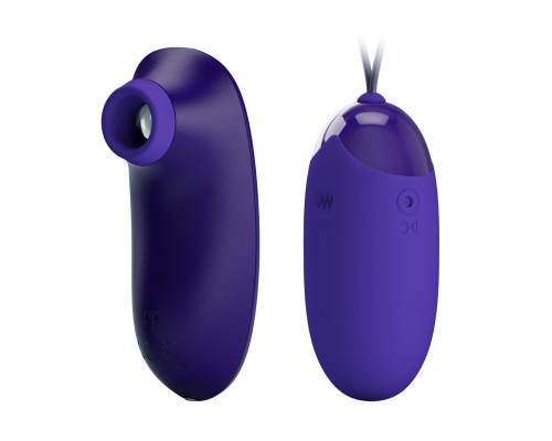 Набор вибростимуляторов Orthus-Youth: яйцо и стимулятор клитора