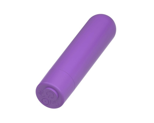Заказать Фиолетовая вибропуля с пультом Rechargeable Remote Control Bullet - 7,62 см.