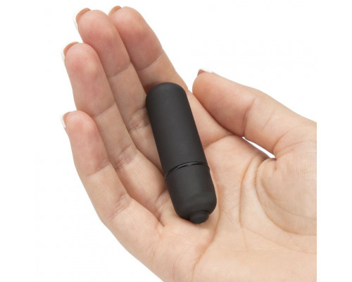 Заказать Черная вибропуля X-Basic Bullet Mini One Speed - 5,9 см.