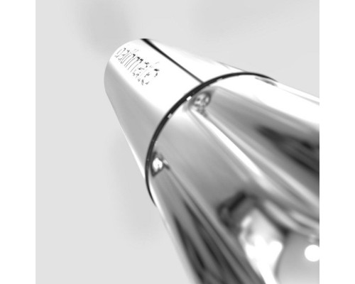Серебристая перезаряжаемая вибропуля Bathmate Vibrating Bullet Vibe Chrome