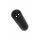 Заказать Черная перезаряжаемая вибропуля с пультом ДУ RealStick CALIBER