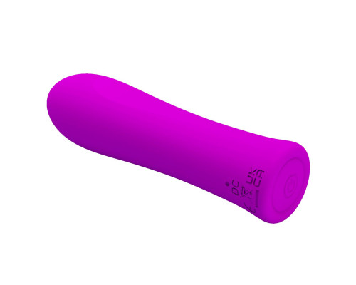 Заказать Лиловый мини-вибратор Alfreda - 10,2 см.