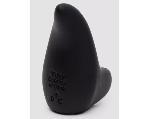 Заказать Черный вибратор на палец Sensation Rechargeable Finger Vibrator