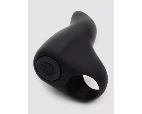 Заказать Черный вибратор на палец Sensation Rechargeable Finger Vibrator