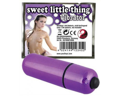 Заказать Фиолетовая вибропуля Sweet Little Thing - 7 см.
