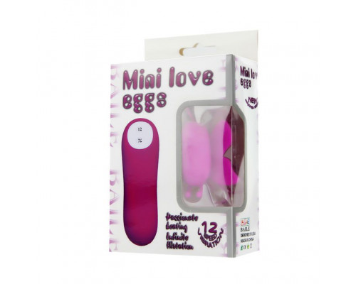 Заказать Силиконовая бабочка Mini Love Egg для массажа клитора