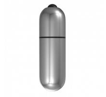 Серебристая вибропуля с вибрацией