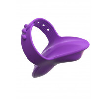 Фиолетовая вибронасадка на пальцы Finger Vibe