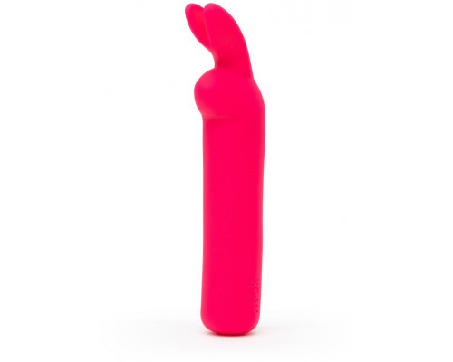 Заказать Розовая вибропуля с ушками Rechargeable Rabbit Ears Bullet Vibrator