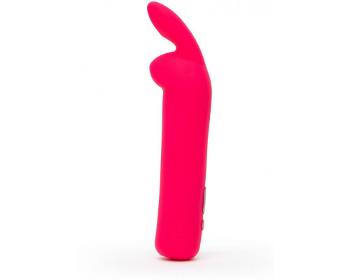 Заказать Розовая вибропуля с ушками Rechargeable Rabbit Ears Bullet Vibrator