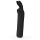 Заказать Черная вибропуля с ушками Rechargeable Rabbit Ears Bullet Vibrator