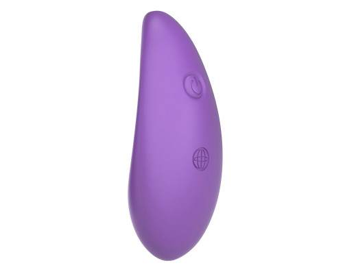 Заказать Фиолетовая вибропуля с пультом Rechargeable Remote Control Bullet - 7,62 см.
