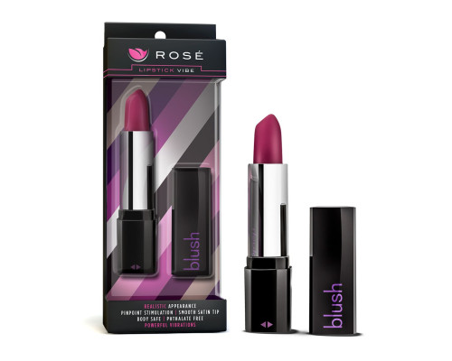 Заказать Вибратор в форме помады Rose Lipstick Vibe